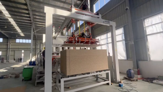 kaufen 1200 Tonnen Kurzzyklus-Melamin-Hotpressmaschine für Faserplatten mit mittlerer Dichte online manufacture