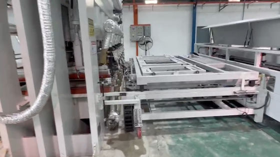 kaufen Holzpaartical Board Melamin-Lamination Kurzzyklus-Hotpressmaschine online manufacture
