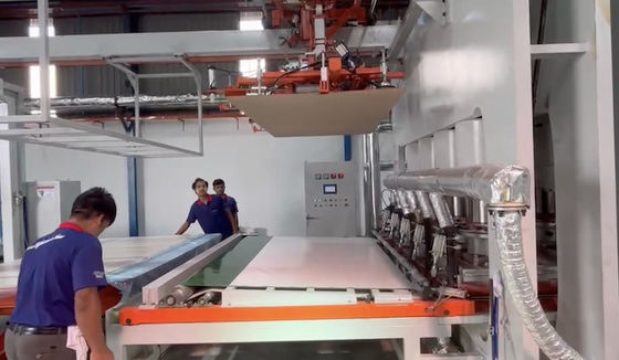 kaufen 1200T-Lamination von Schieferplatten Kurzzyklus-Lamination von Warmdruckpapierböden online manufacture