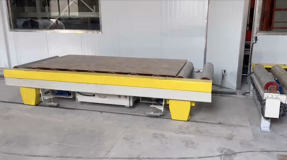 kaufen 4X9 MDF-Wärmedruckmaschine für Flush-Türen Kurzzyklus-Melaminpressmaschine online manufacture