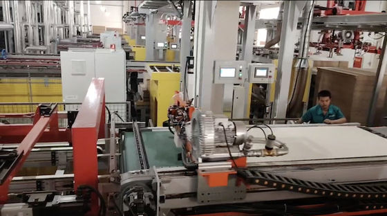 kaufen 20 kW Sperrholz-Laminatpressmaschine Warmpressmaschine für Partikelplatten online manufacture