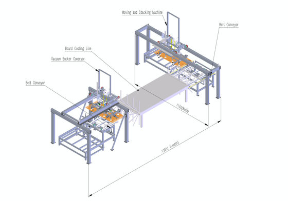 4X9 Türen Kurzzyklus Lamination Warmpresse Maschine für Kokosbrett 1600 Tonnen